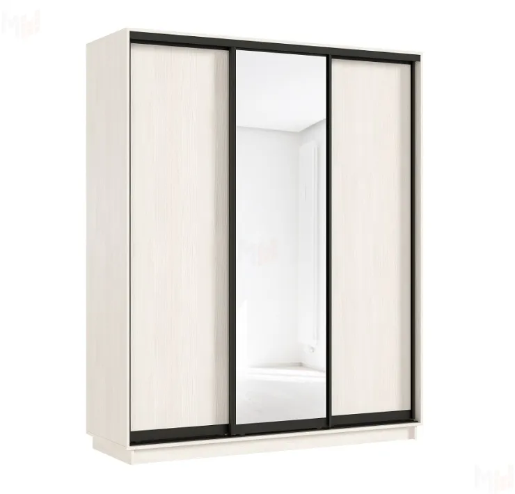 Шкаф-купе Тринити New (1800) Сандал светлый/1 зеркало