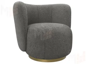 Кресло Лига-072 ( букле CAMBY 86 темно-серый )