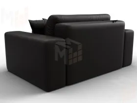 Кресло Лига-036 НПБ ( GRIFON 12 коричневый )