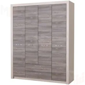 Шкаф Октава 4С2Я (дуб клабхаус серый)