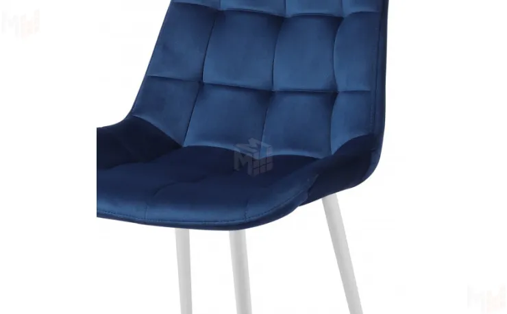 Барный стул Эйден Confetti blue/белый