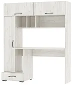 Компьютерный стол ПКС-1 дуб крафт белый