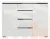 Комод  ГРЕТТА 2С4Я Крафт белый-Антрацит