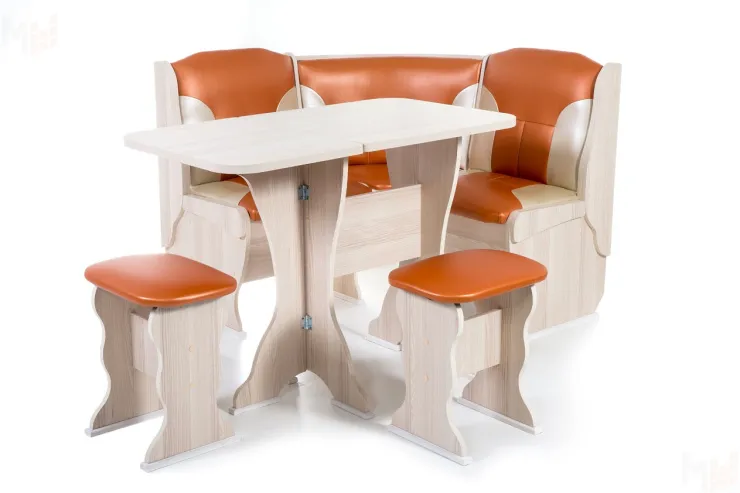 Кухонный уголок Нарцисс (ясень 120/101)