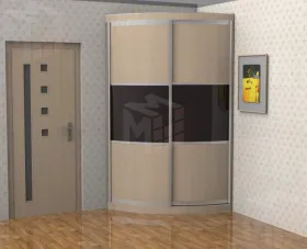 Асимметричный шкаф-купе Радион-2