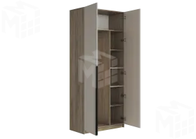 Шкаф 2-х створчатый комбинированный Бохо ШК-002