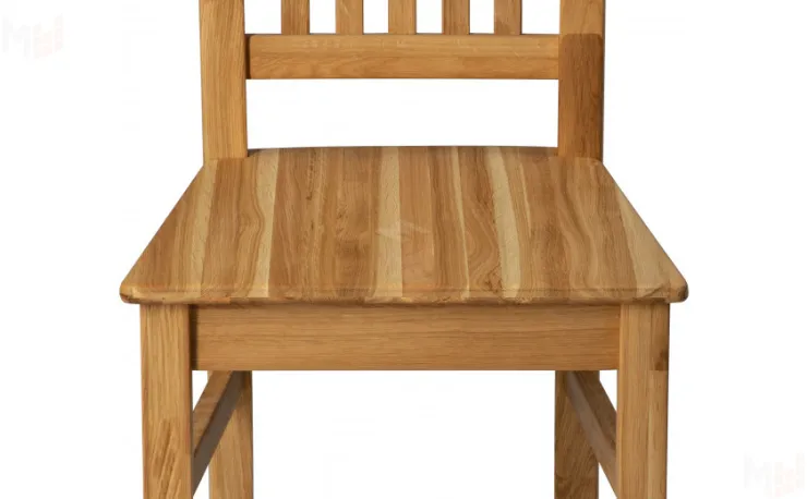 Стул деревянный из массива дуба Норланд Дуб светлый