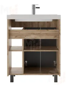 Тумба под умывальник "Фостер 70" Craft без ящика Домино