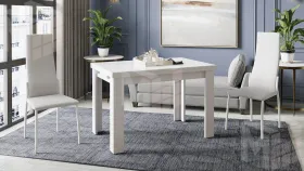 Стул Кредо Белый муар, к/з Белый