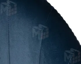 Кресло дизайнерское DOBRIN EDISON (синий велюр (1922-20))