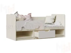 Детская кровать Юниор-4 (1,8) шарли белый
