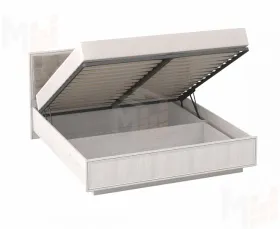 Кровать с подъемным механизмом  PAOLA 307 Люкс (1600) Ясень светлый патина