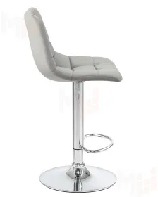 Стул барный DOBRIN TAILOR (серый велюр (MJ9-75))