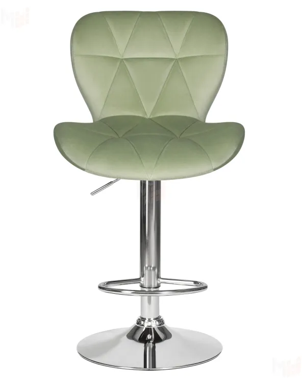Стул барный DOBRIN BARNY (мятный велюр (MJ9-87))