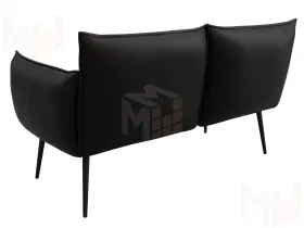 Диван прямой Лига-083 ( экокожа GRIFON 12 коричневый )