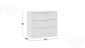 Комод Марли - 403.002.000 Белый
