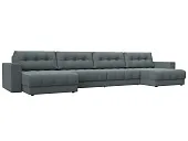 Диван П-образный с декором Лига-049 НПБ Лонг