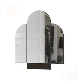 Зеркало складное с радиусом Басса ЗР-552 венге