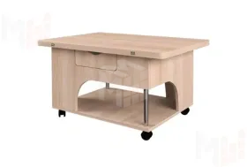 Стол-трансформер Стэп Ясень Шимо Светлый