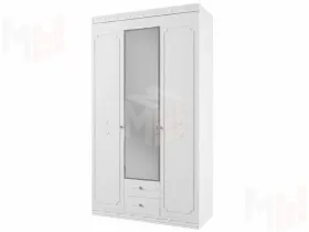 Шкаф 3-х дверный Мария-Луиза 3 Бодега Белый