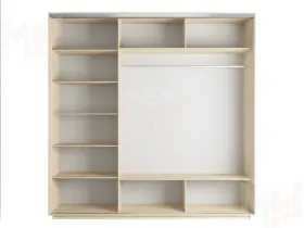 Шкаф-купе Экспресс Фото трио 2400 Лондон (дуб мол)