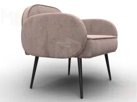 Кресло Лига-086 ( велюр TOWER 05 бежевый )