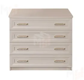 Комод Мокко 4 ящика бежевый