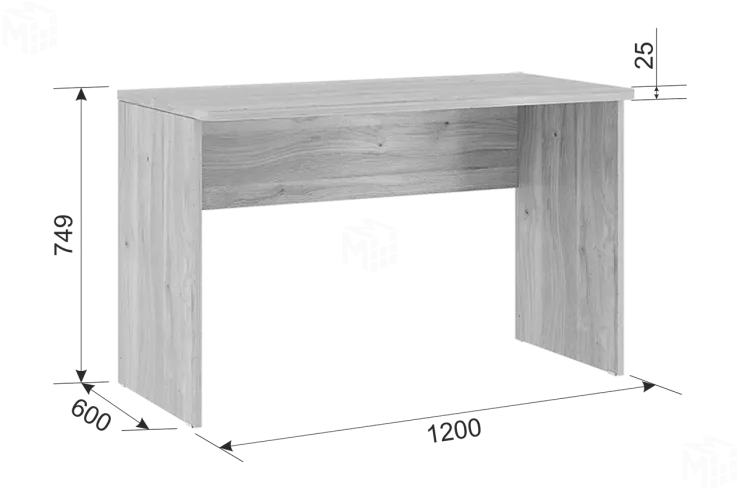 Стол 35 дуб мария