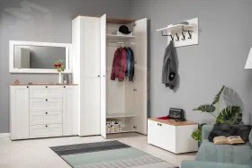 Шкаф Остин   13.224 серый графит