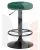 Табурет барный DOBRIN BRUNO BLACK (зеленый велюр (MJ9-88))