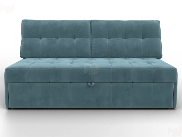 Диван прямой Лига-107 (160) ( SEVEN 113 бирюзовый )