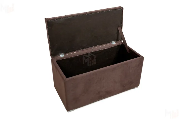 Пуфик Мишель 750 (велюр шоколад)