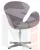 Кресло дизайнерское DOBRIN SWAN (серая ткань IF11)