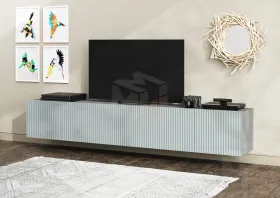 Тумба ТВ Сканди подвесная (грин грей софт)