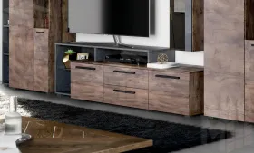 Тумба ТВ Глазго с ящиками