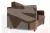 Диван Алекс-1 коричневый