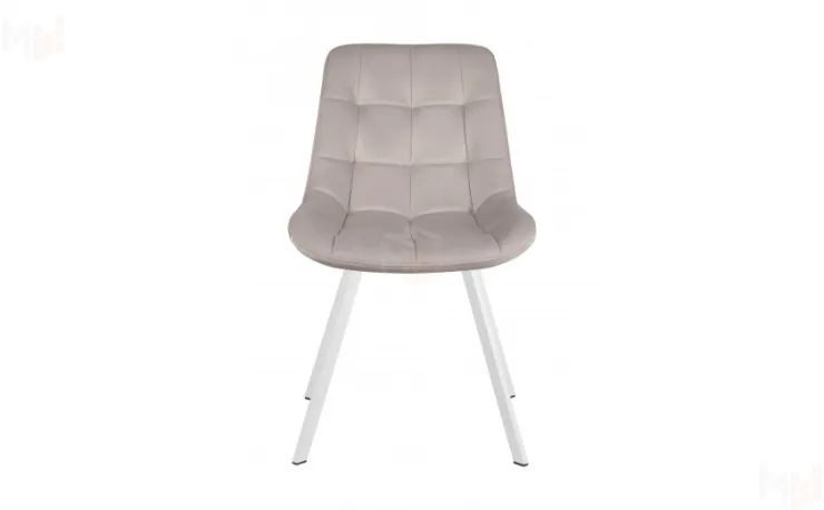 Стул поворотный Эйден М Confetti silver/белый