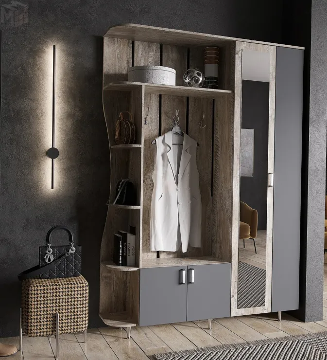 Прихожая Лика-1 юкон/графит