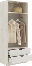 Шкаф Юниор-4 (шарли белый)