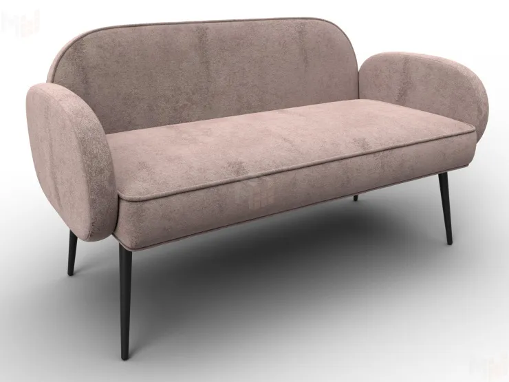 Диван прямой Лига-086 ( TOWER 05 бежевый )