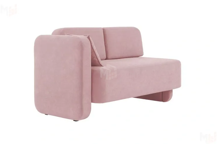 Кушетка Хьюстон на пружинном блоке Розовый