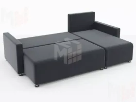 Угловой диван Таити Темно-серый