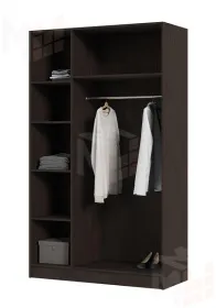 Шкаф 3-х створчатый Басса ШК-553 венге - дуб белфорт