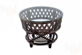 Столик из ротанга «Черчилль» круглый