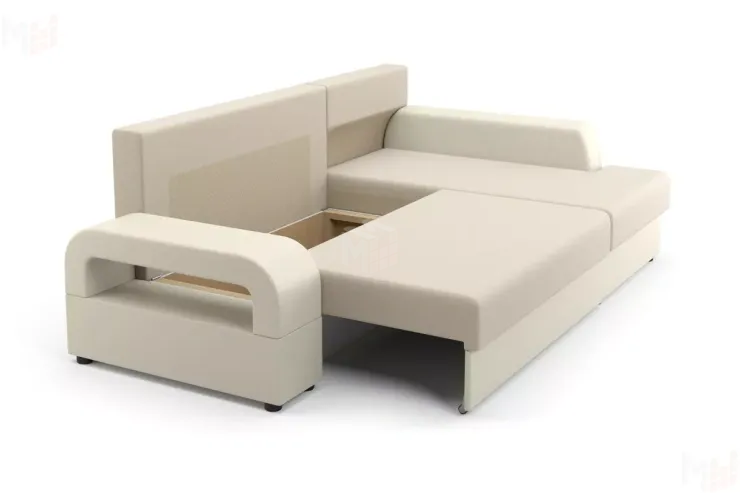 Диван угловой Марго Бежевый  Правый