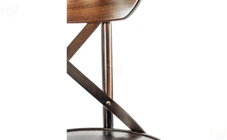 Стул деревянный венский Виен темный орех