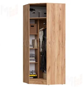 Шкаф угловой Мартина (дуб крафт/графит)