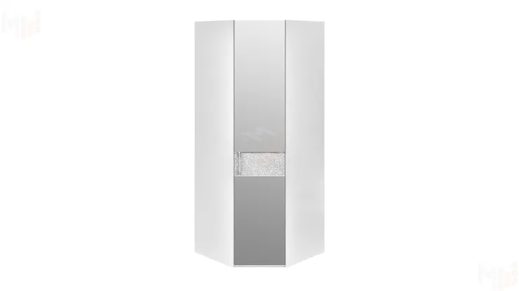 Шкаф угловой с зеркальной дверью Амели СМ-193.07.007 L/P