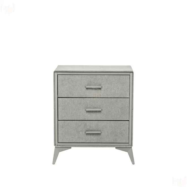 Комод Leset Кассио 3 ящ. (Серый/Серый)
