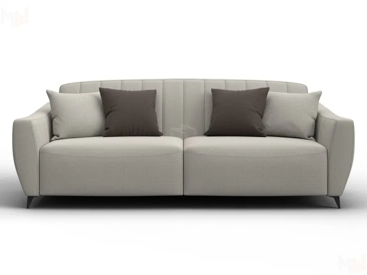 Диван-книжка Лига-095 НПБ ( Амур 02 бежевый )